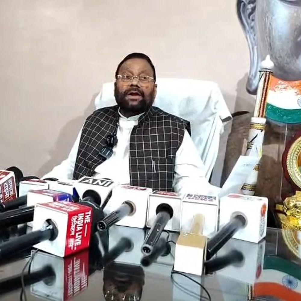 लखनऊ में स्वामी प्रसाद मौर्या का सरकार पर हमला:बोले-प्रदेश में जंगल राज , दिनदहाड़े बेटियों की हो रही है हत्या