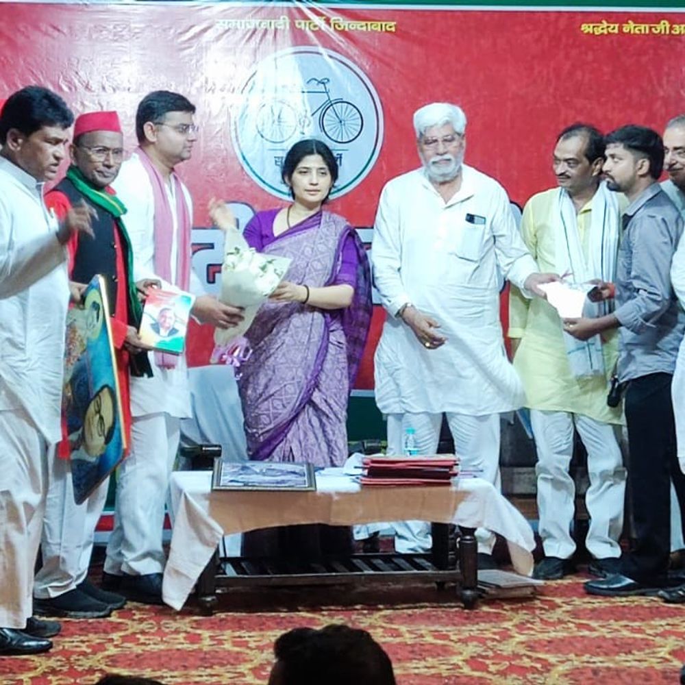 ED के दुरुपयोग से लोकतंत्र पर खतरा:मैनपुरी में डिंपल यादव बोलीं- भाजपा एजेंसियों के सहारे विपक्ष को डराने में जुटी