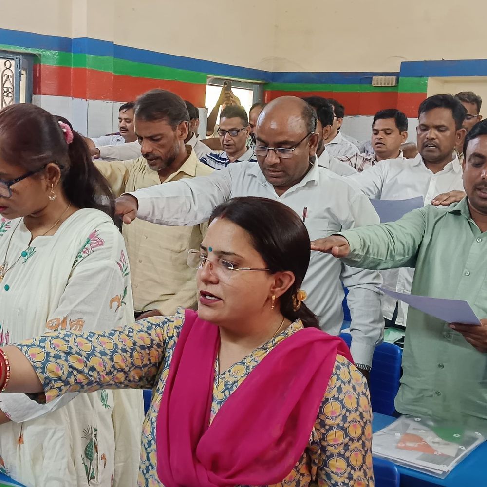 बलरामपुर में मकान गणना प्रशिक्षण संपन्न:जनगणना 2027 की तैयारी तेज, कार्मिकों ने ली शपथ