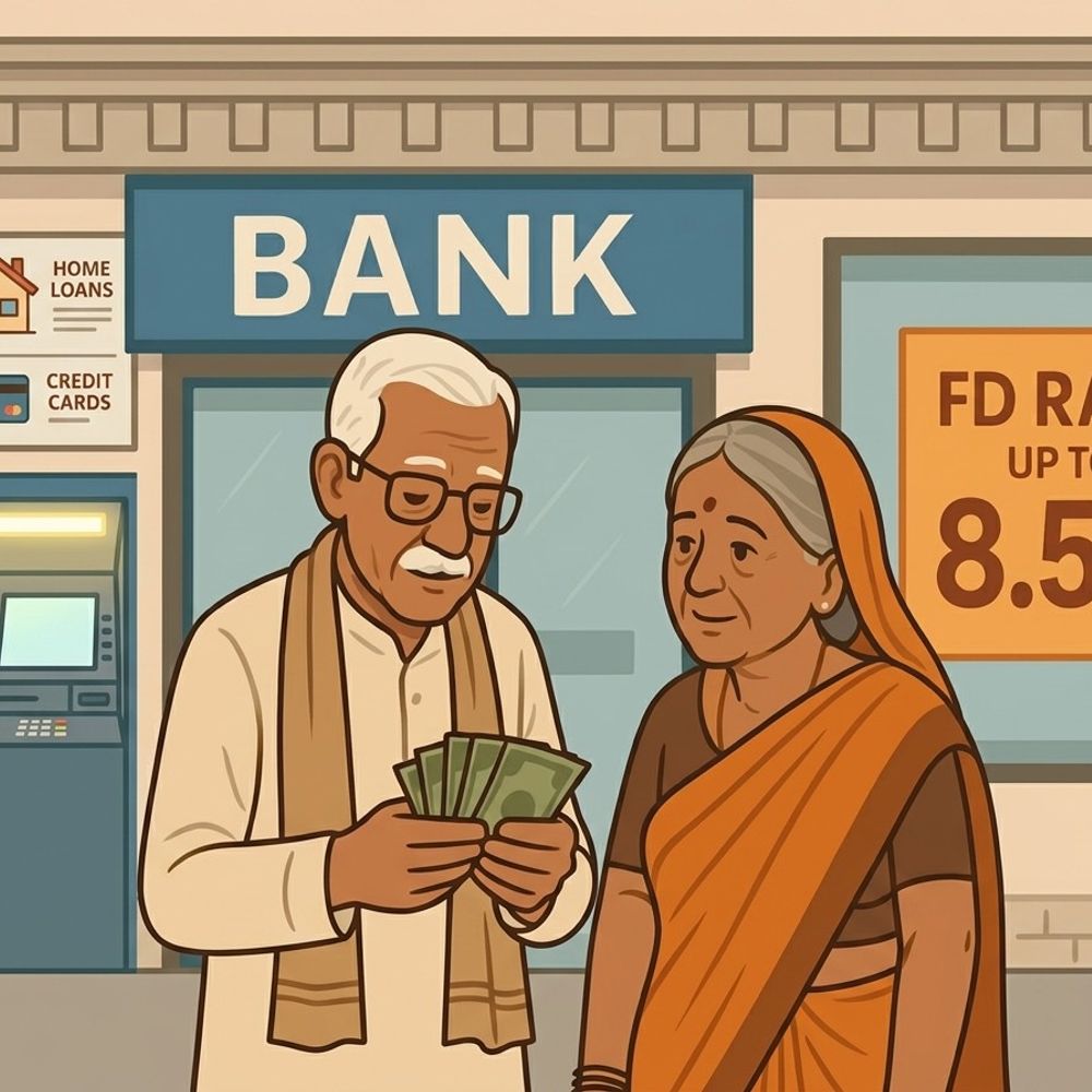 सीनियर सिटीजन के लिए अब FD हुई और भी फायदेमंद:  स्मॉल फाइनेंस बैंक दे रहे सबसे ज्यादा रिटर्न; निवेश करने से पहले जानें इससे जुड़ी खास बातें