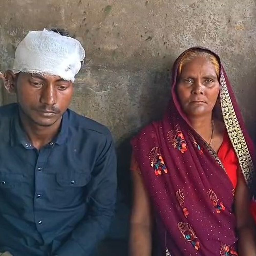 पीलीभीत में गर्भवती महिला और पति को पीटा:गाली-गलौज का विरोध करने पर दबंगों ने किया हमला