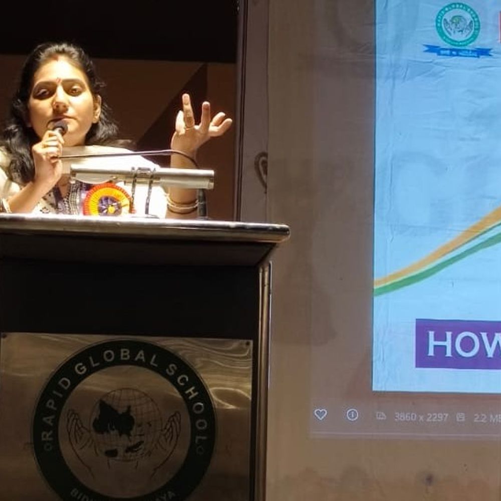 औरैया में स्व-गणना के लिए जागरूकता कार्यक्रम आयोजित:विद्यार्थियों को 7 से 21 मई तक की प्रक्रिया, महत्व और लाभ बताए गए