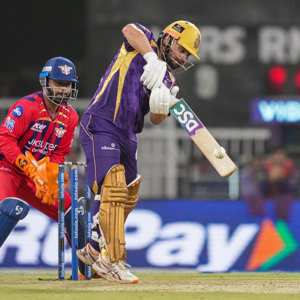 IPL- कोलकाता ने लखनऊ को 156 रन का टारगेट दिया:रिंकू सिंह ने नाबाद 83 रन बनाए; मोहसिन खान ने 5 विकेट लिए