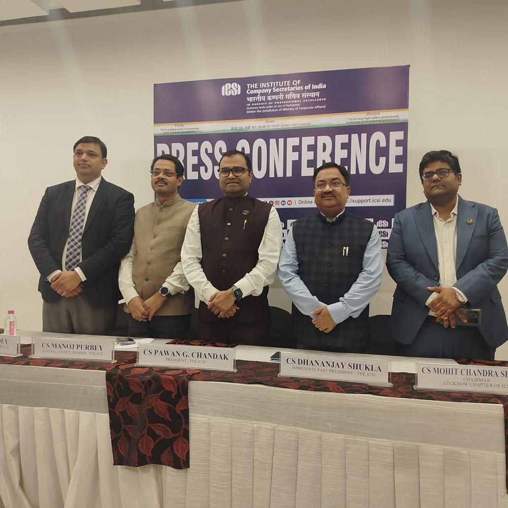 लखनऊ में कॉरपोरेट गवर्नेंस, कानूनी जटिलताओं पर सेमिनार:ICSI लखनऊ चैप्टर ने बोर्ड रूम के बदलते माहौल पर चर्चा की