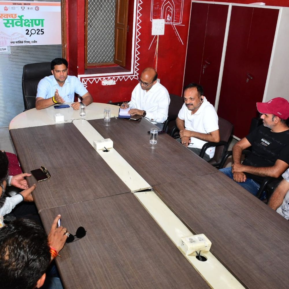 उज्जैन में होटल-होमस्टे में रेन वाटर हार्वेस्टिंग अनिवार्य:निगमायुक्त बोले-भविष्य के लिए अभी से बचाना होगा पानी, महापौर ने स्वच्छता पर जोर दिया