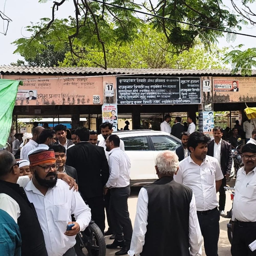 बलरामपुर बार चुनाव में सियासी सरगर्मी तेज:अध्यक्ष पद पर त्रिकोणीय मुकाबला, महामंत्री की रेस बनी सबसे दिलचस्प