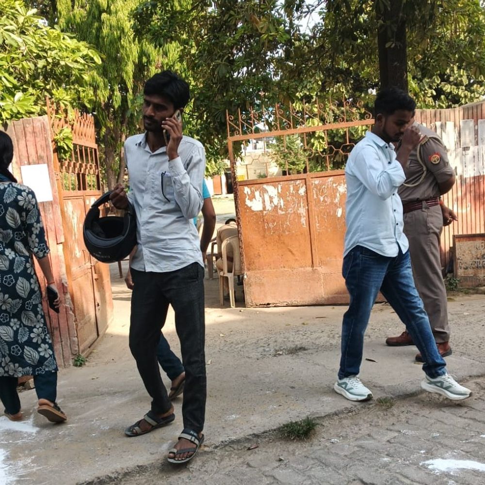 होमगार्ड भर्ती परीक्षा का अंतिम दिन:अमेठी में कड़ी सुरक्षा, 25% परीक्षार्थी अनुपस्थित रहे