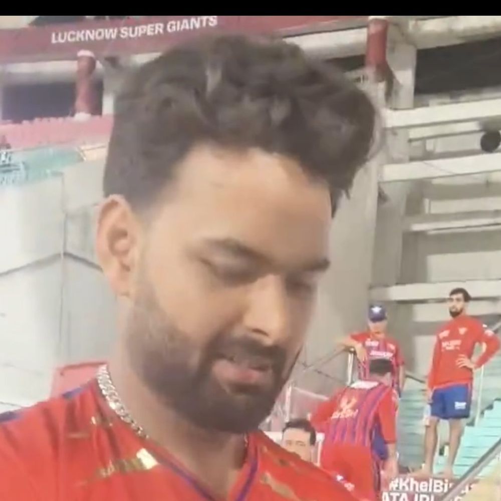 लखनऊ में बोले ऋषभ पंत सॉरी भाई लोगों:हार से हम भी दुखी होते हैं, रिंकू ने मैदान से प्रिया सरोज को किया हाय