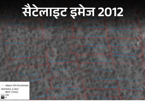 टाइगर रिजर्व में 1 लाख पेड़ काटे,265 एकड़ पर कब्जा,VIDEO:1000 पेड़ों में 25 बचे, गर्डलिंग से सुखाए जंगल; ISRO की तस्वीरों में खुलासा