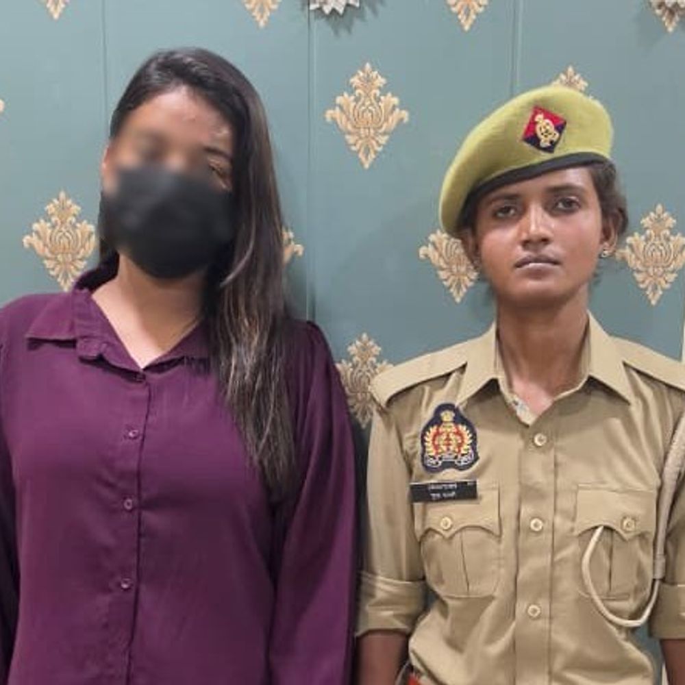 महराजगंज में युवती ने पुलिस वर्दी पहनकर बनाई रील:यूट्यूबर पर पुलिस ने दर्ज किया मुकदमा, फर्जी पुलिस कर्मी बनने पर कार्रवाई