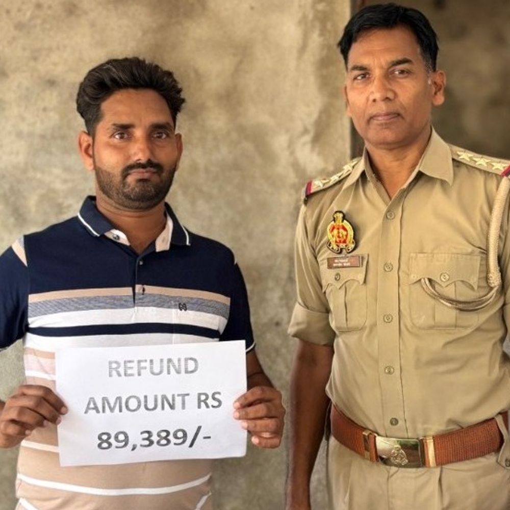 साइबर सेल ने ठगी के 89 हजार रुपए वापस दिलाए:विदेश भेजने के नाम पर हुई थी 1 लाख रुपए की धोखाधड़ी