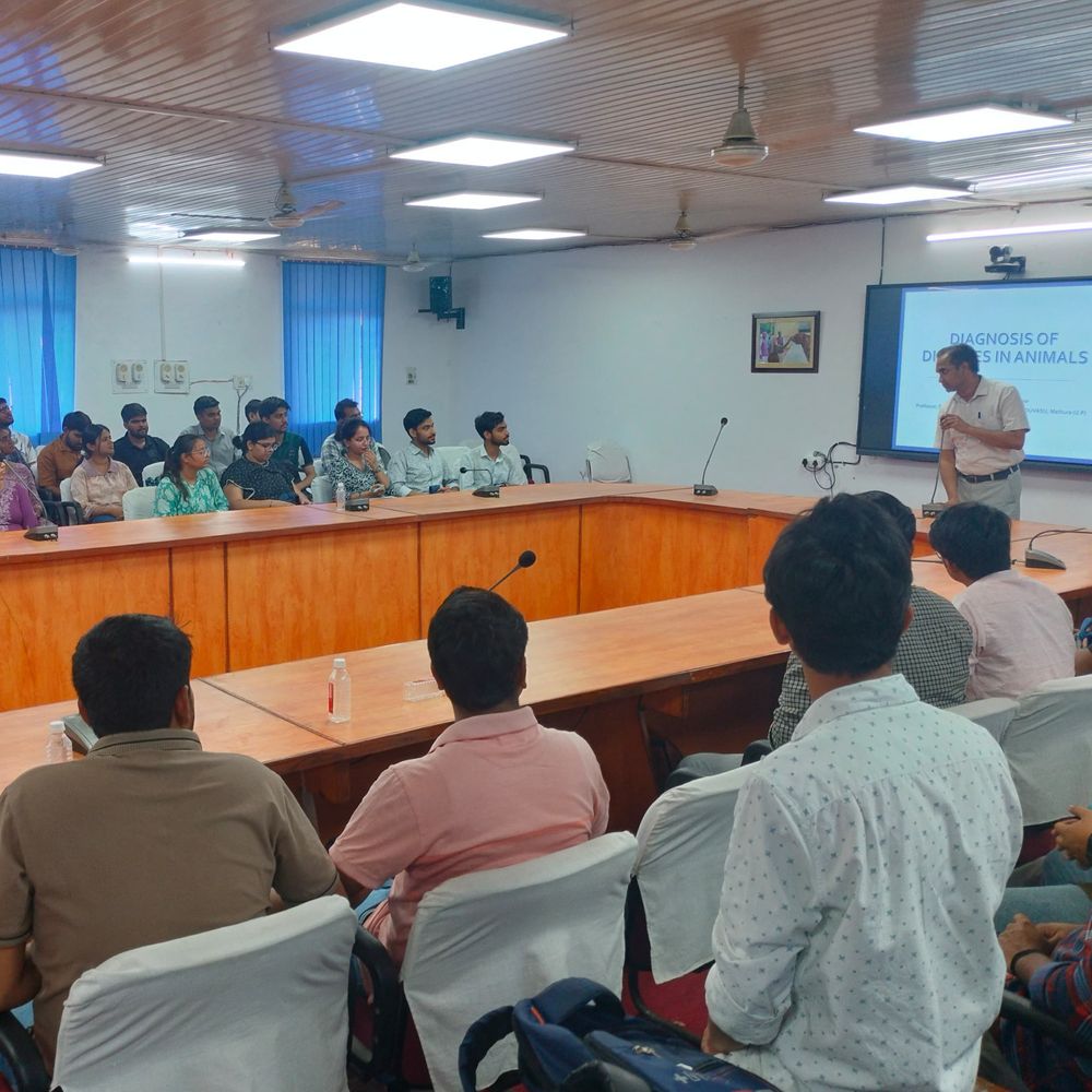 पशुपालन महाविद्यालय में विश्व पशु चिकित्सा दिवस पर संगोष्ठी:कॉर्पोरेट सेक्टर में बढ़ रहे अवसर, डायग्नोस्टिक तकनीकों पर हुई चर्चा