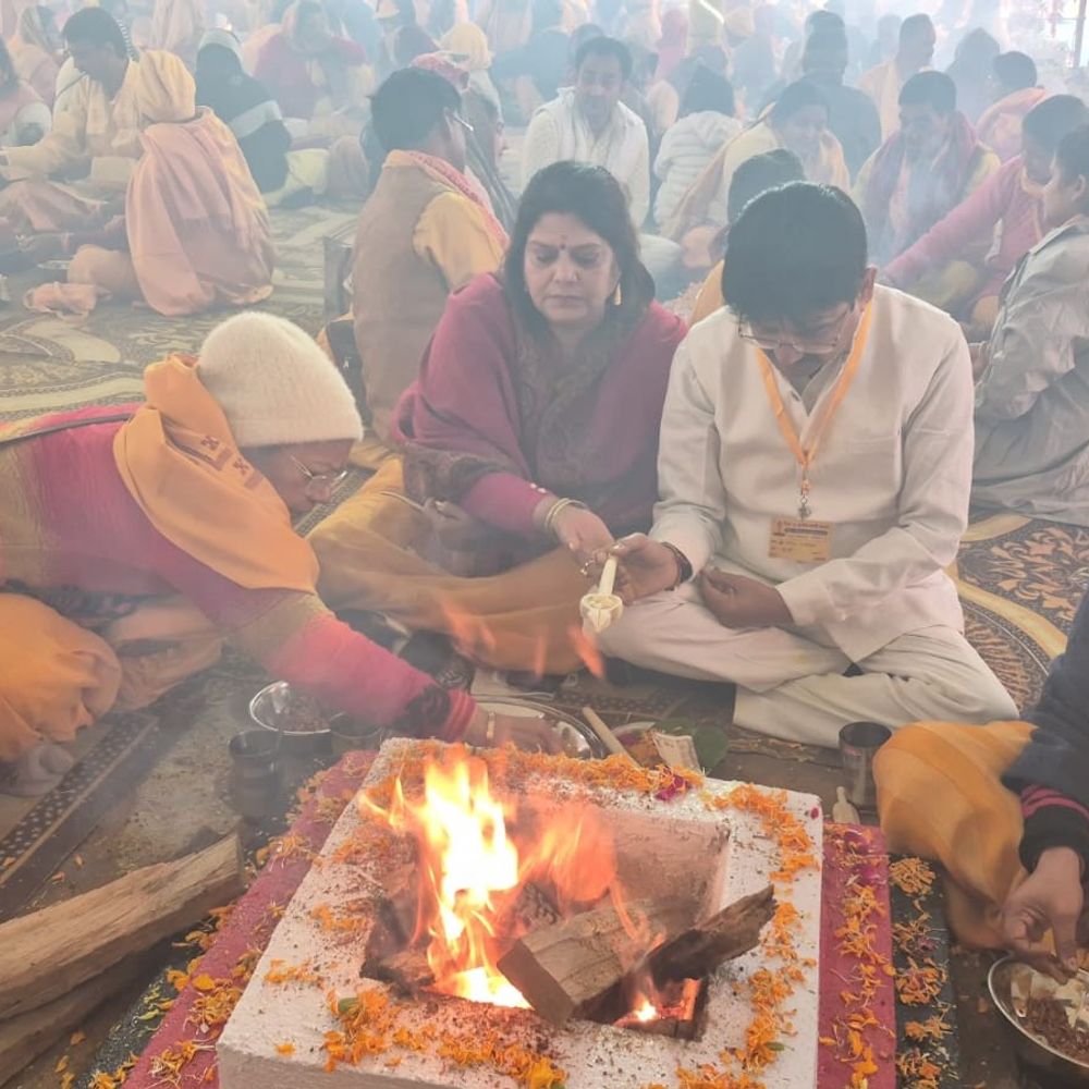 चित्रकूट में 1 मई को होगा गायत्री महायज्ञ:बुद्ध पूर्णिमा पर एक हजार घरों में एक साथ आहुतियां