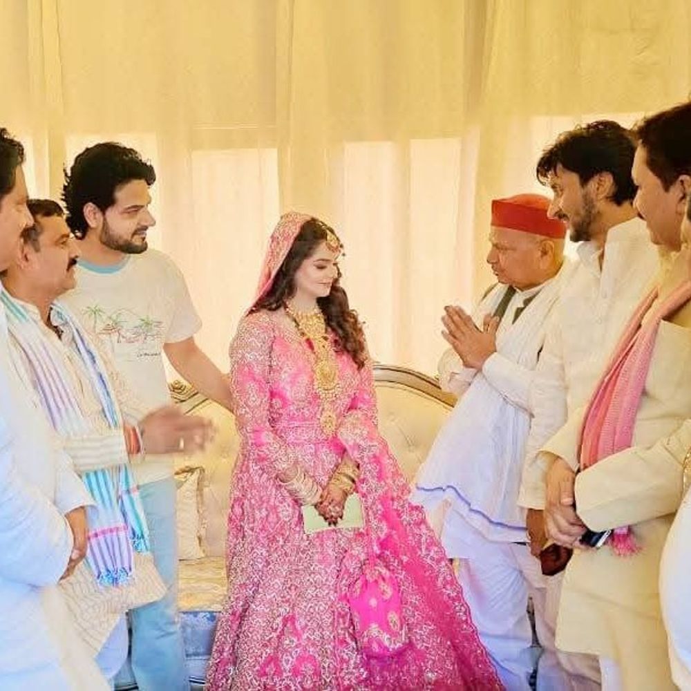 ओपी राजभर को सपा ने ही विधायक बनाया:सभल में सपा सांसद नरेश उत्तम पटेल बोले- बीजेपी सामाजिक ताना-बाना बिगाड़ रही