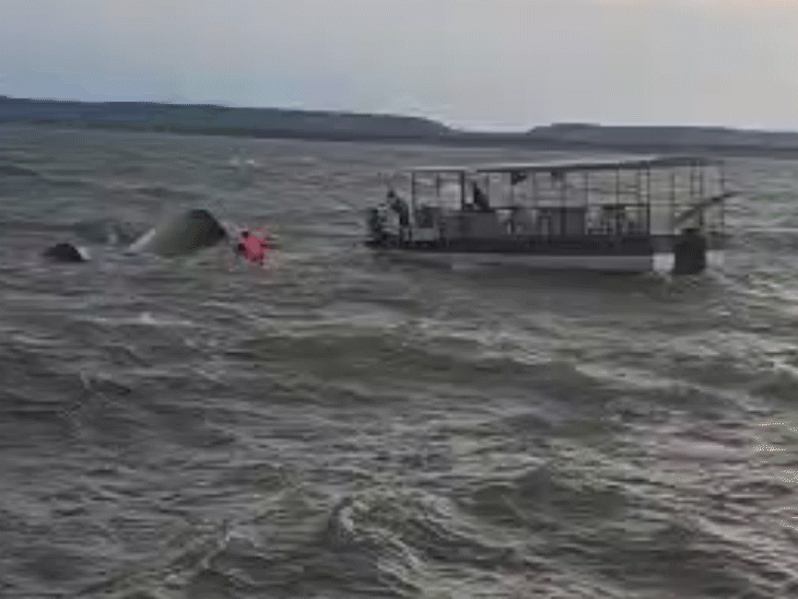 जबलपुर में बरगी डैम में क्रूज डूबा:  30 से ज्यादा पयर्टक थे सवार; 15 तैरकर निकले, 4 शव मिले, 4 लापता – Jabalpur News