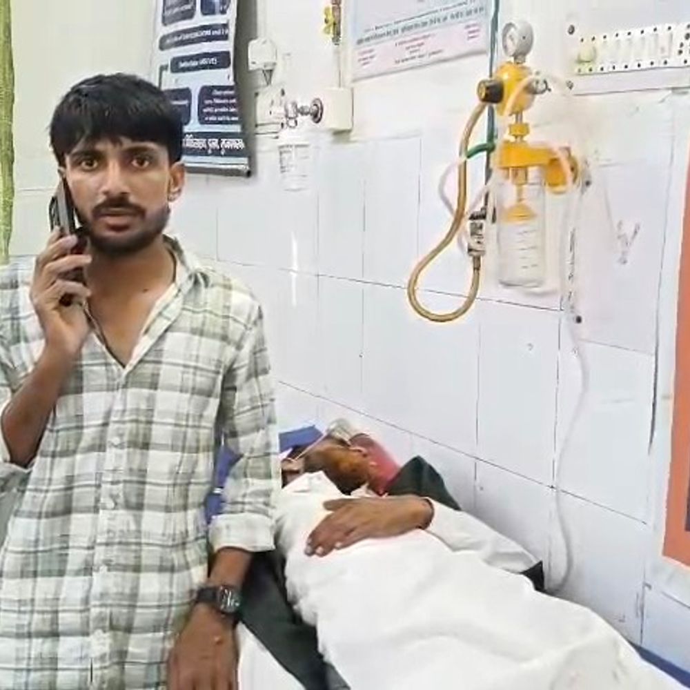 घरेलू हिंसा की कॉल पर आए दरोगा ने की मारपीट:ससुर अस्पताल में भर्ती, बहू को भी पीटा, SSP से शिकायत