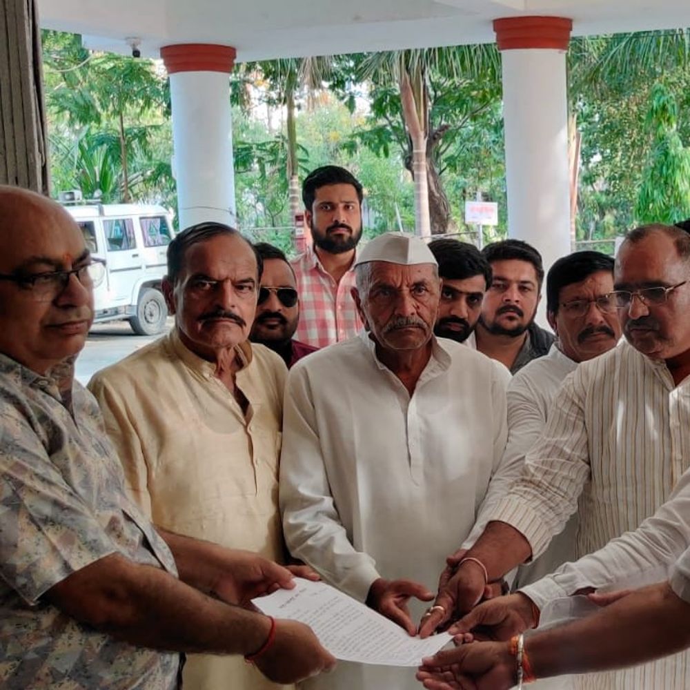 बीजेपी सांसद को बिश्नोई समाज का अल्टीमेटम:5 दिन में माफी मांगें, वरना हर जिले में होगी FIR; एडीएम को दिया ज्ञापन