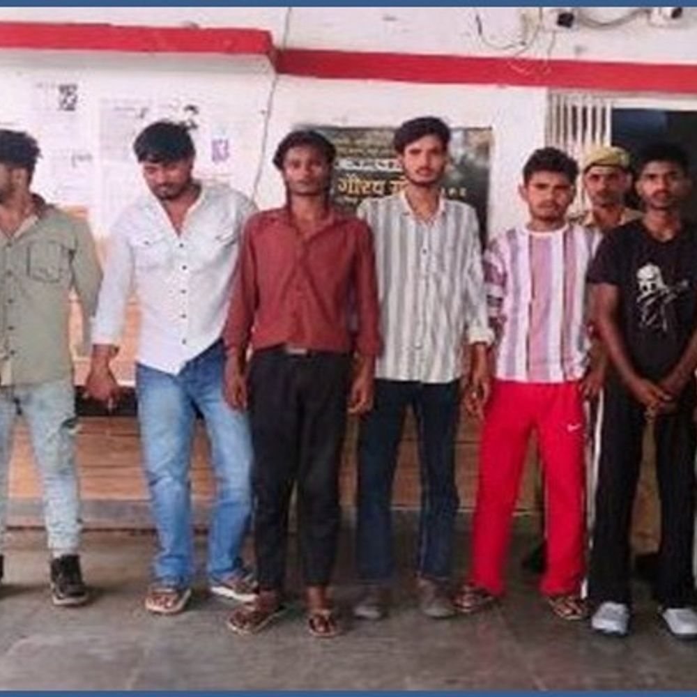 मथुरा में देह व्यापार के 6 आरोपी जेल भेजे गए:गेस्ट हाउस का संचालक फरार, गिरफ्तारी के लिए दी जा रही दबिश