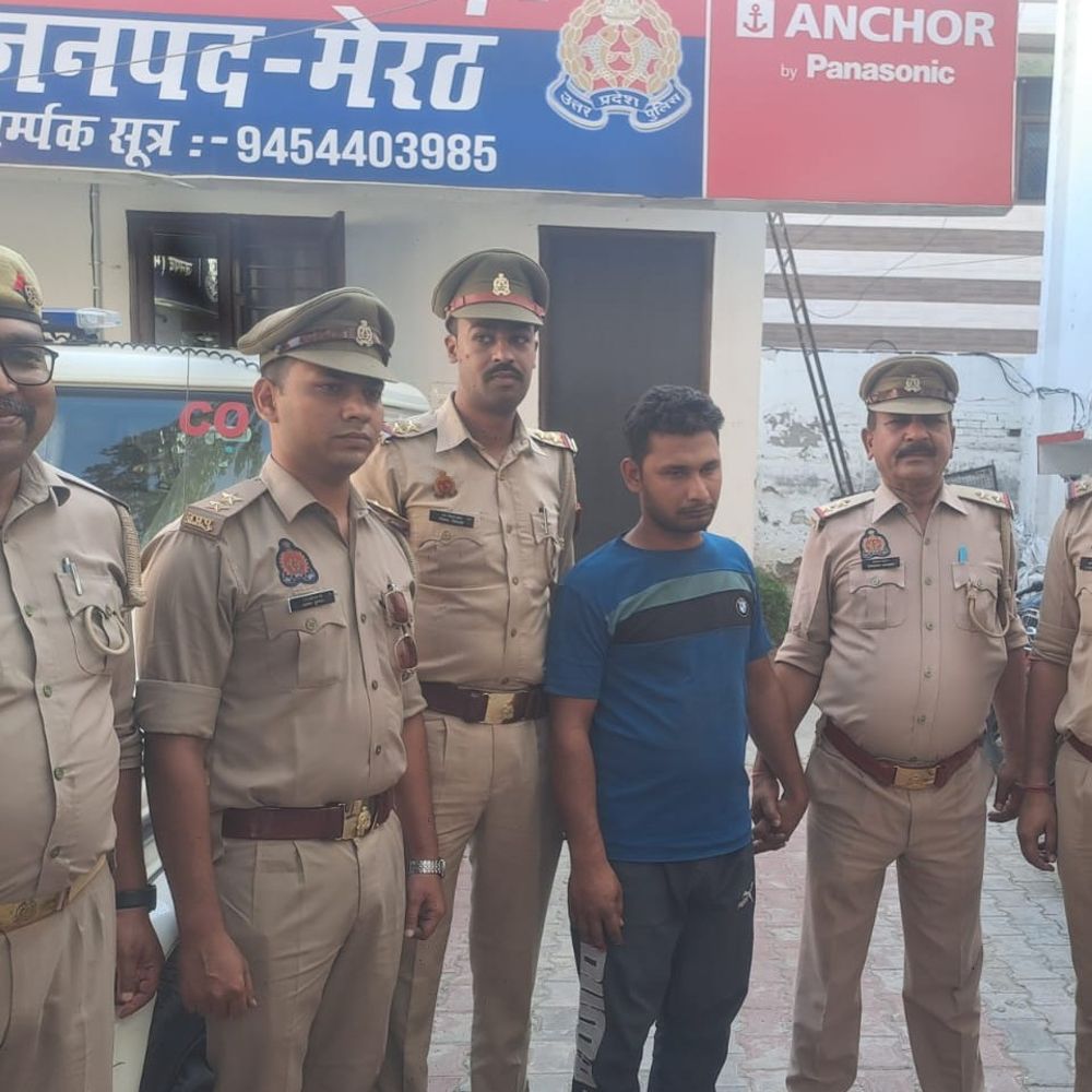 गर्लफ्रैंड से बात करने से रोकती थी पत्नी इसलिए मारा:मेरठ में पत्नी की हत्या करने वाले पति का कुबूलनामा, पेपरकटर से रेता गला