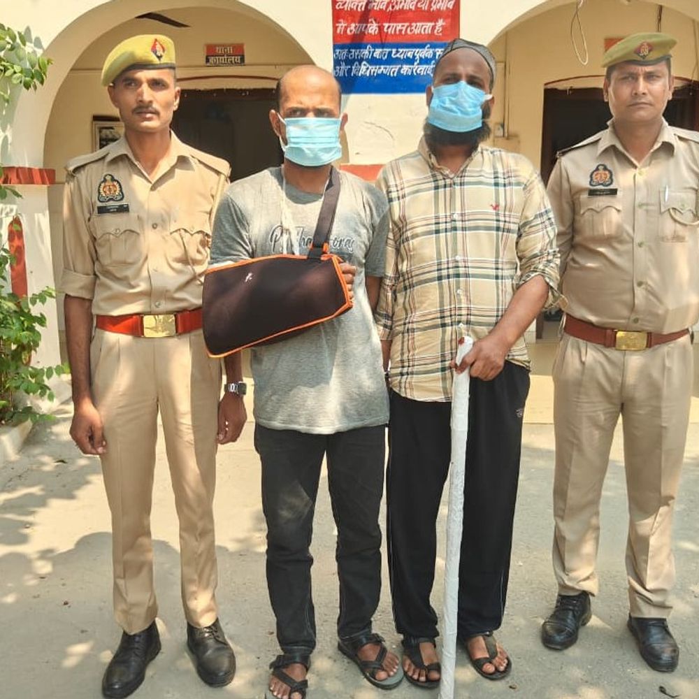 सहारनपुर में हत्या के प्रयास के दो आरोपी अरेस्ट:पुरानी रंजिश में लाठी-डंडों से हमला, पुलिस ने किया खुलासा