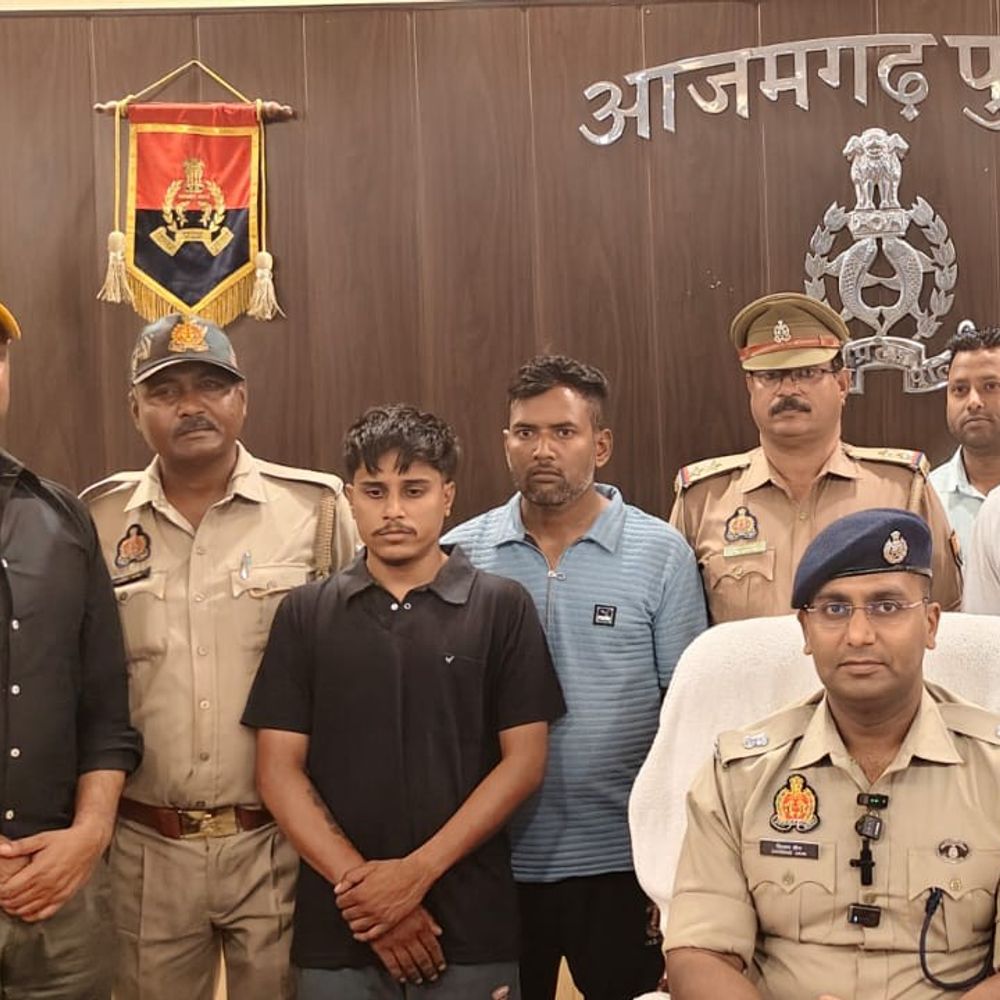 7 करोड़ 54 लाख की जीएसटी चोरी दो गिरफ्तार:आजमगढ़ पुलिस ने पंजाब से की गिरफ्तारी, जुलाई 2025 में दर्ज हुआ था मुकदमा