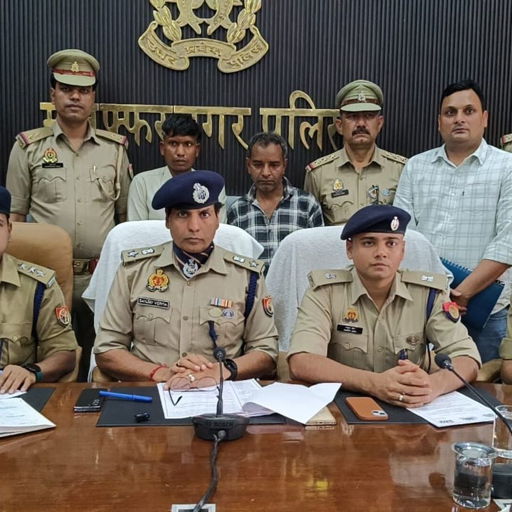 मुजफ्फरनगर में चौकीदार हत्याकांड का खुलासा, 2 आरोपी गिरफ्तार:मुठभेड़ में एक घायल, हत्या में प्रयुक्त हथियार और बाइक बरामद