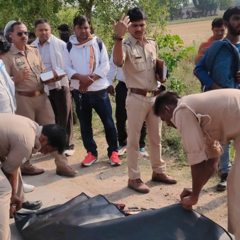 जौनपुर में ट्रक-बाइक की टक्कर में युवक की मौत:वाराणसी-लखनऊ हाईवे पर हुआ हादसा, पोस्टमॉर्टम के लिए भेजा शव