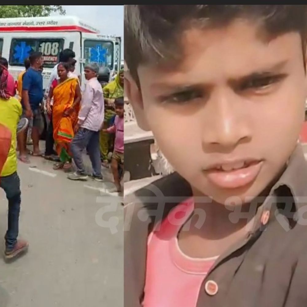 श्रावस्ती में बाइक टक्कर से घायल किशोर की मौत:लखनऊ में इलाज के दौरान हुई मौत, चार भाइयों में था सबसे बड़ा घर से घूमने निकला था