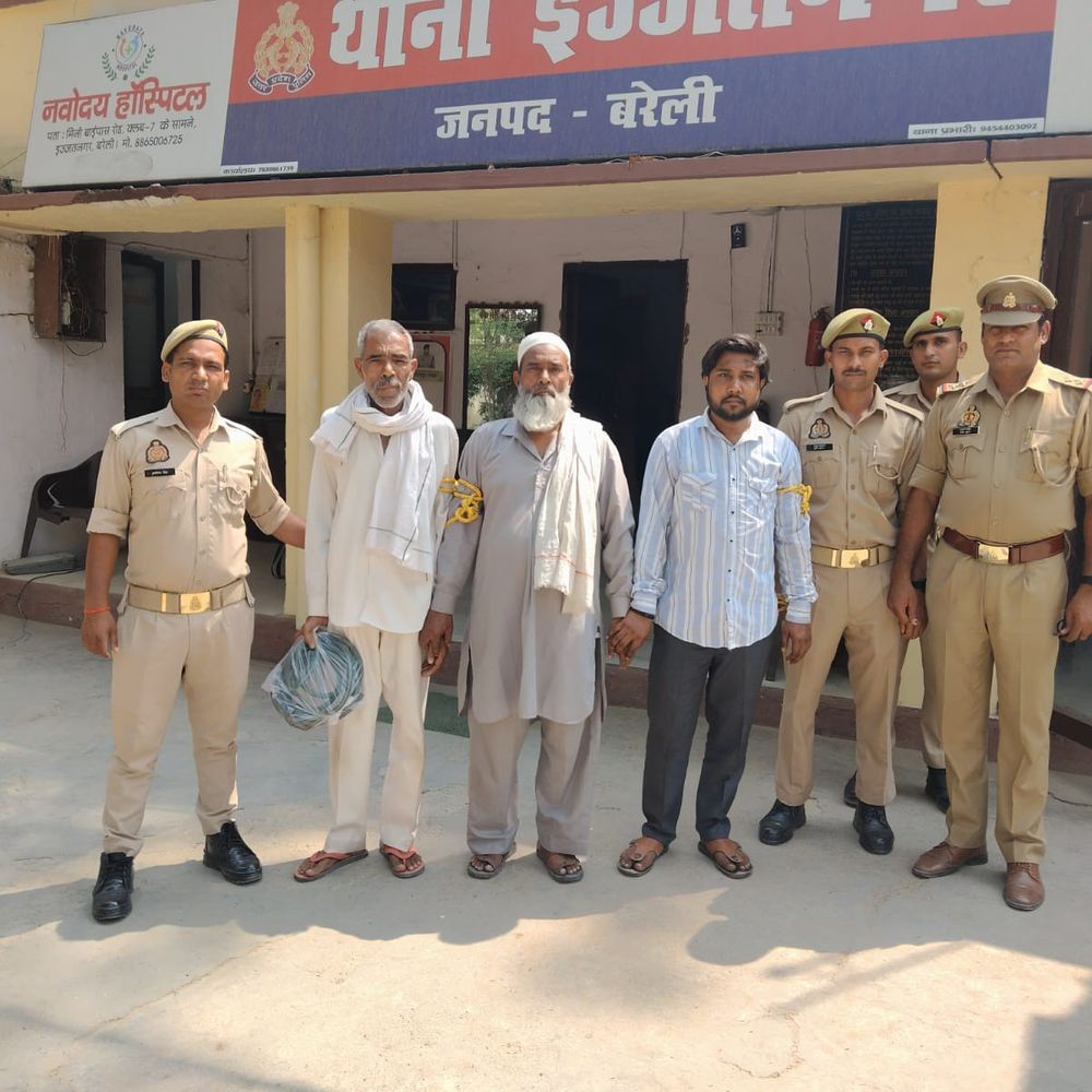 बरेली में PNG गैस चोरी का खुलासा:पाइप जोड़कर बाईपास से लेते थे गैस, 3 आरोपी गिरफ्तार
