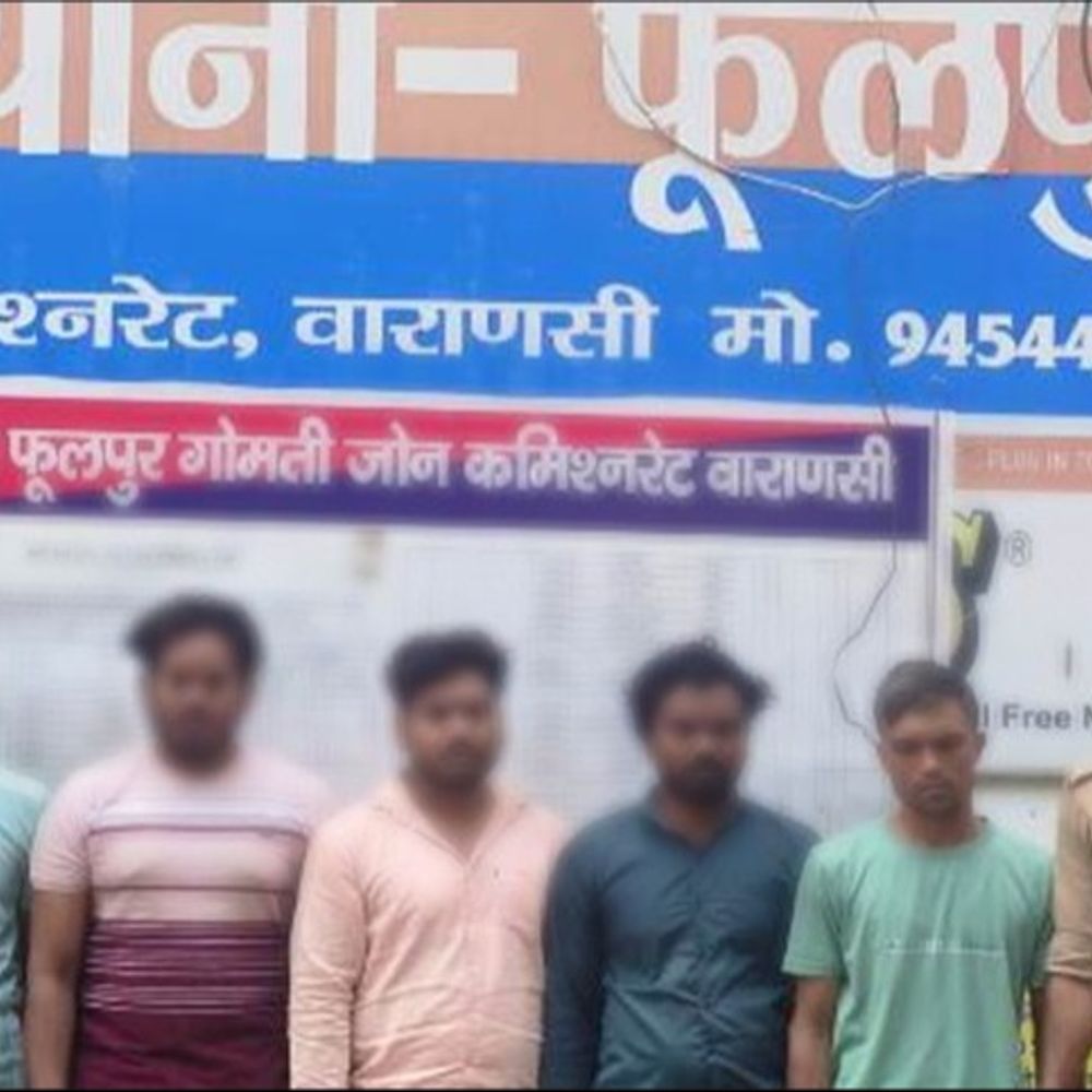 वाराणसी में मनीष के हत्यारोपियों के 5 शरणदाता गिरफ्तार:हत्या के बाद समोगरा गए थे हमलावर, रात को छिपाया फिर वाहन देकर बने मददगार