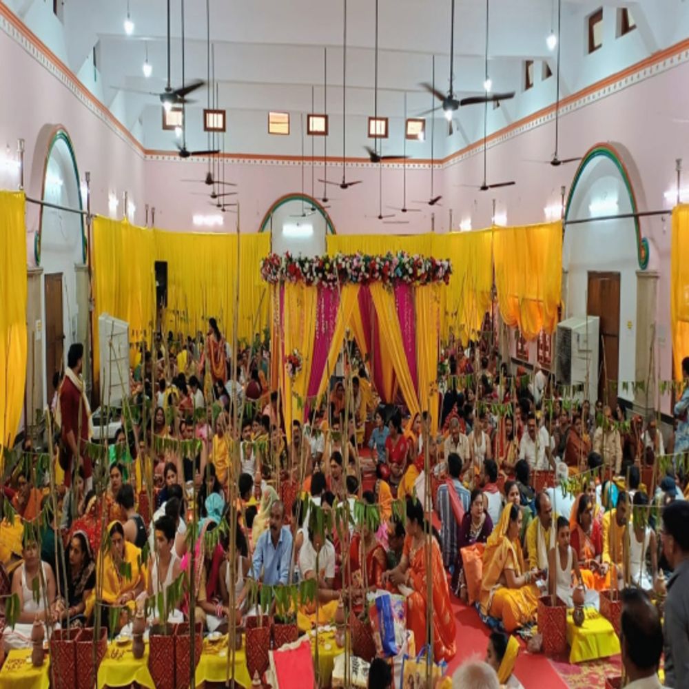 रायपुर में 71 बटुकों का भव्य उपनयन संस्कार संपन्न:  वैदिक मंत्रोच्चार के बीच पारंपरिक विधियों का आयोजन, नई पीढ़ी को संस्कारों से जोड़ने की पहल – Raipur News