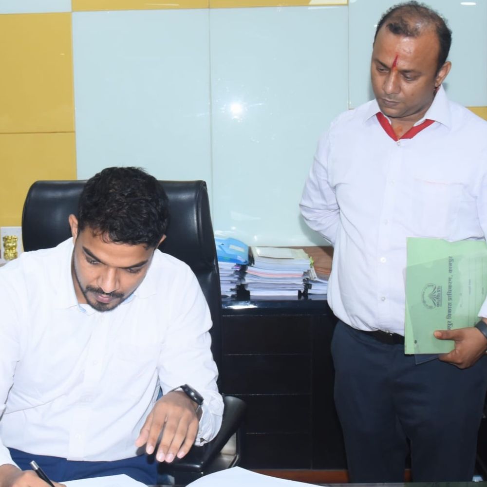 अंकुर कौशिक ने संभाला केडीए वीसी का कार्यभार:चार्ज संभालने के बाद अधिकारियों के साथ की बैठक, दिए दिशा निर्देश