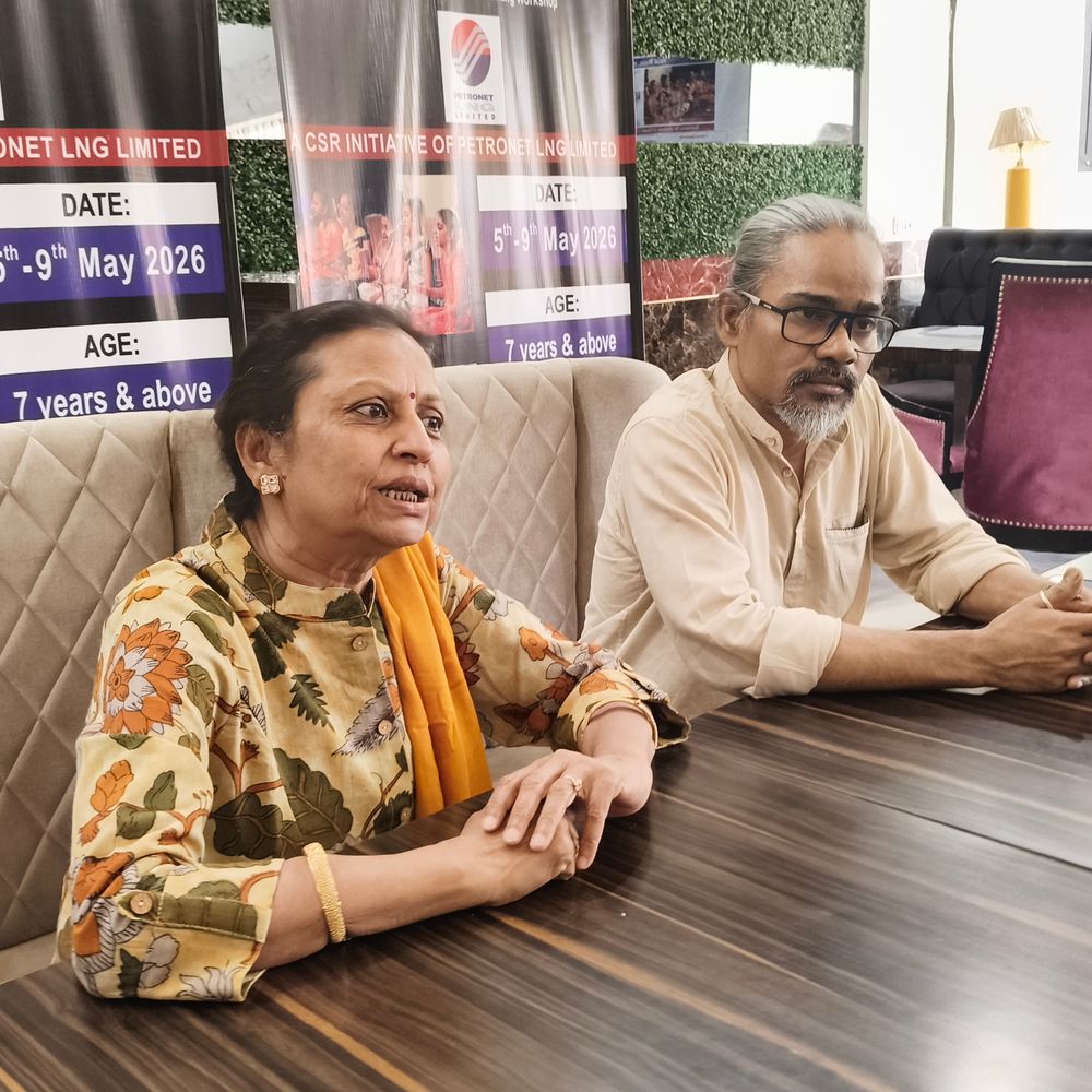 मथुरा में 'कथा रंग' कार्यशाला:बच्चों-युवाओं को भारतीय कला-संस्कृति से जोड़ने का लक्ष्य