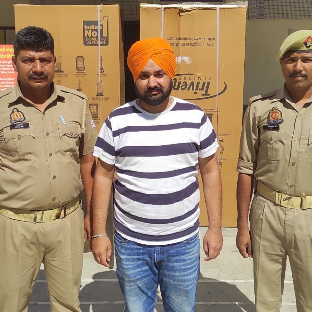 संभल पुलिस ने पंजाब के अभियुक्त को किया गिरफ्तार:फर्जी आईटीसी दावे मामले में न्यायालय ने भेजा जेल