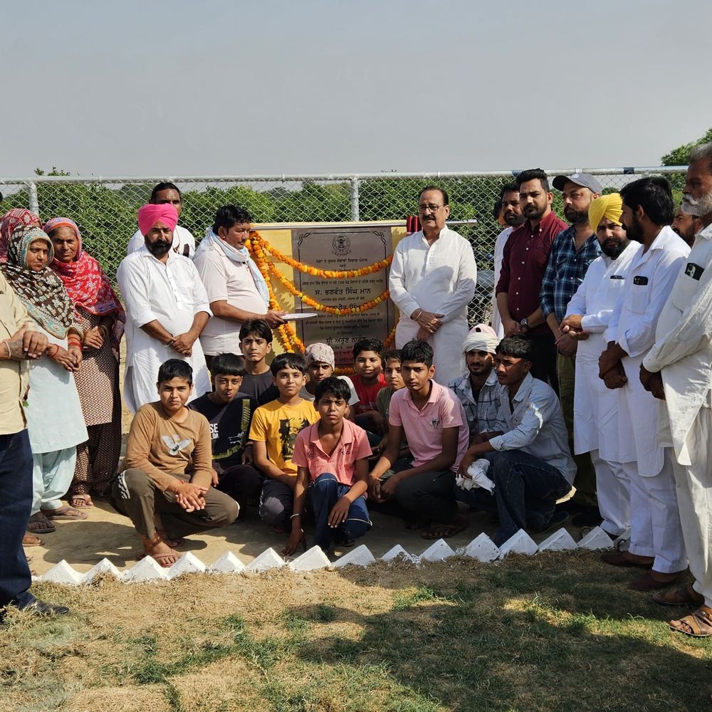 अबोहर में 42 लाख रुपए में बने मैदान का लोकार्पण:  आप हल्का इंचार्ज नारंग बोले- युवाओं को नशे से दूर कर खेलों से जोड़ना लक्ष्य – Abohar News