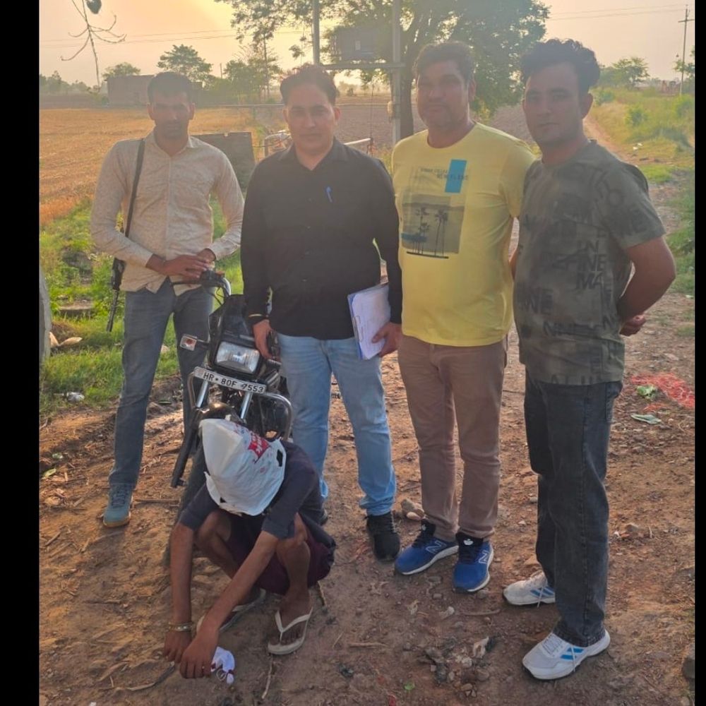 हिसार में हेरोइन के साथ युवक की गिरफ्तार:  मौके से बाइक भी बरामद; कोर्ट में पेश कर रिमांड पर लेगी पुलिस – Uklanamandi News