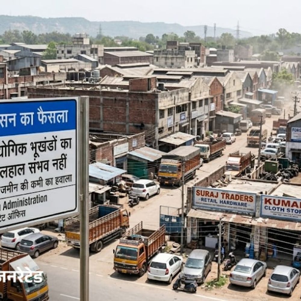 चंडीगढ़ में CLU व इंडस्ट्रियल प्लॉटों का कन्वर्जन नहीं:  मास्टर प्लान और जमीन की कमी बनी वजह; 2005 में दी गई थी अनुमति – Chandigarh News