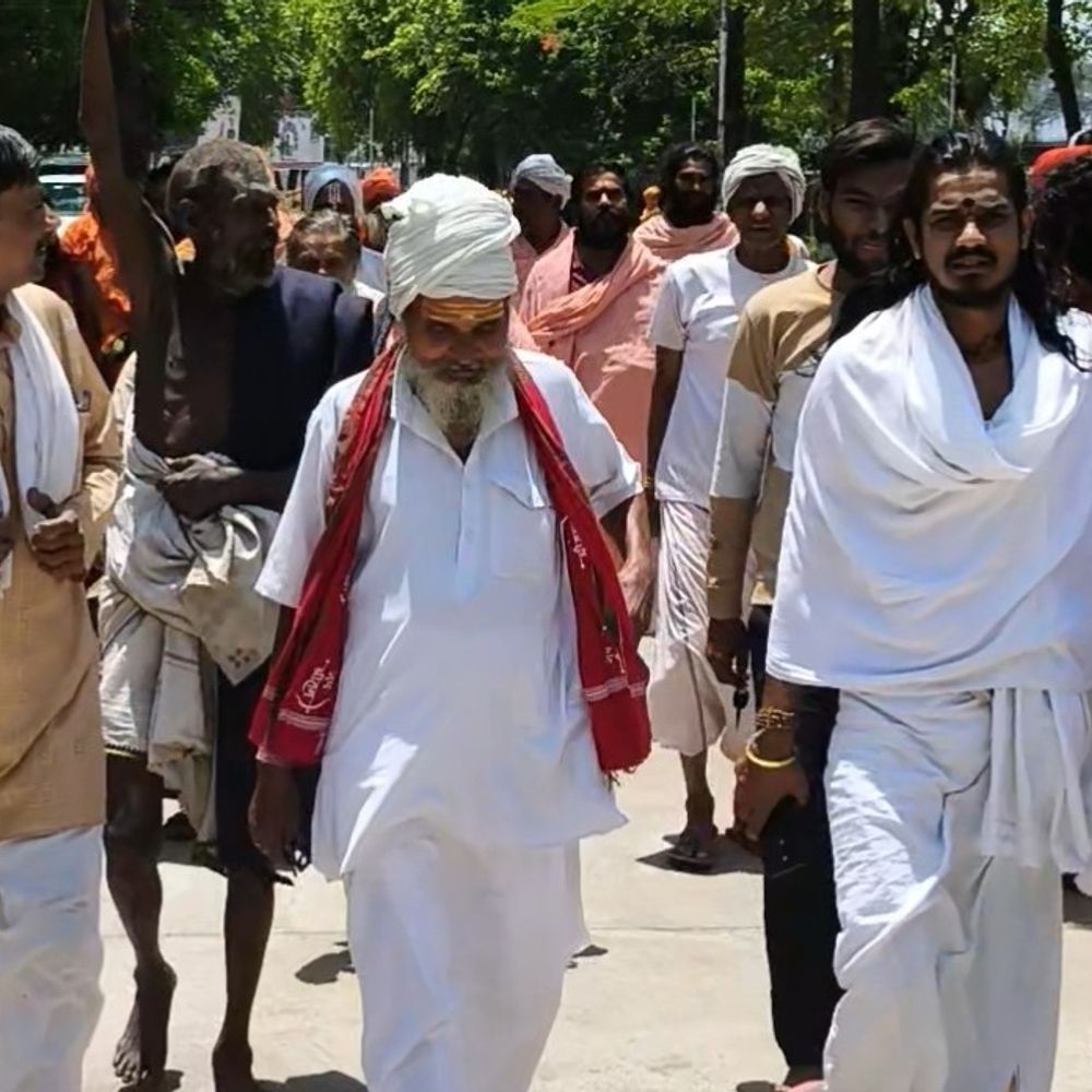 संत समाज ने भरतदास पर कार्रवाई की मांग की:चित्रकूट में धार्मिक स्थलों पर कब्जे, साधुओं से मारपीट के आरोप