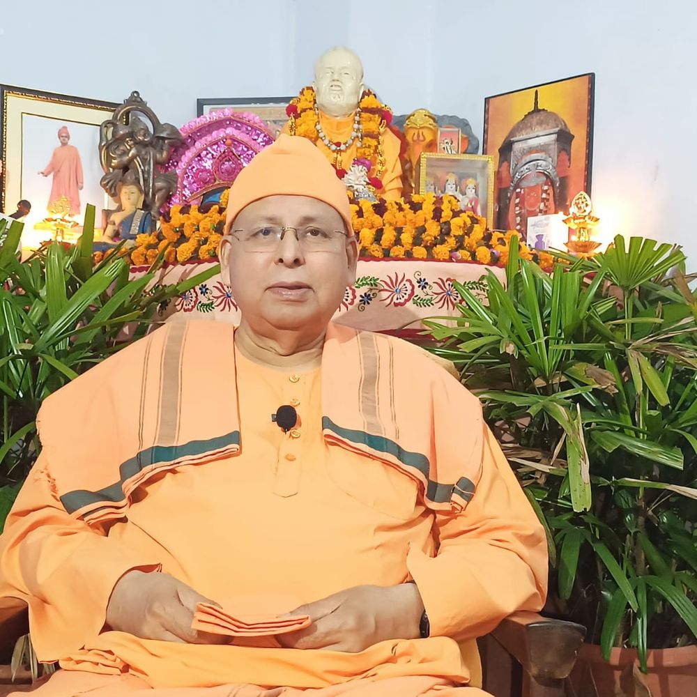 लखनऊ रामकृष्ण मठ में सत्संग:आध्यात्मिकता और जीवन के गूढ़ रहस्यों पर हुई चर्चा