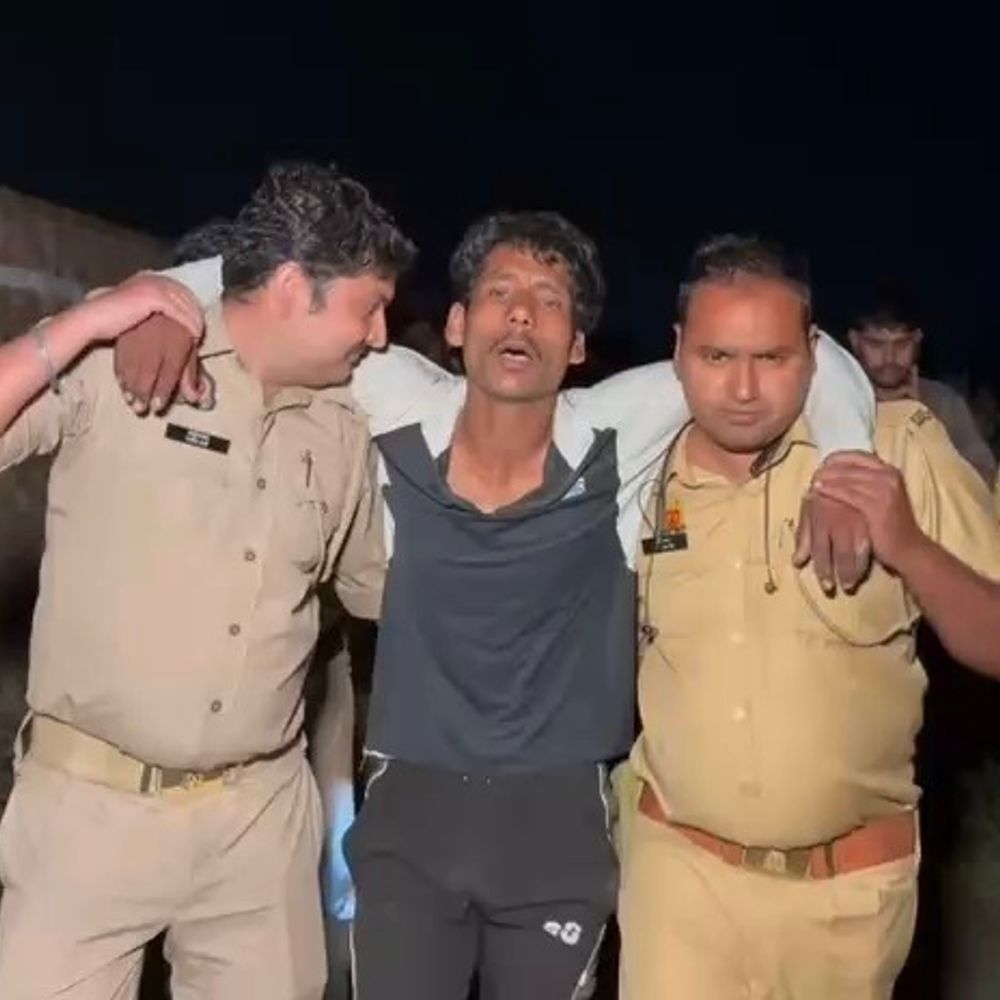 मुजफ्फरनगर में फरार हिस्ट्रीशीटर खुशना गिरफ्तार:पुलिस पर फायरिंग के बाद जवाबी कार्रवाई में पैर में लगी गोली, घेराबंदी कर पकड़ा