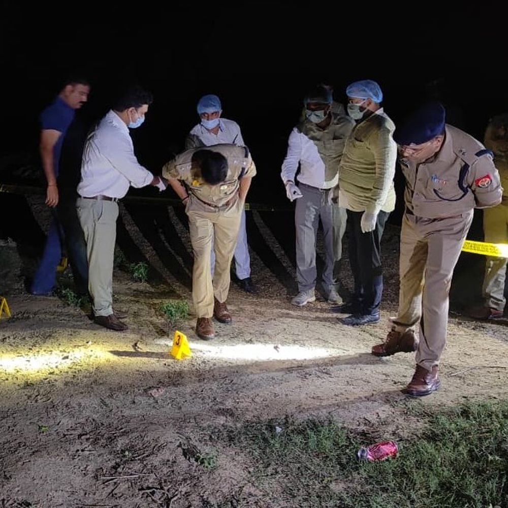 बच्चे की हत्या करने वाला बदमाश एनकाउंटर में ढेर:हरदोई पुलिस ने सीने में मारी गोली, एसओजी प्रभारी घायल