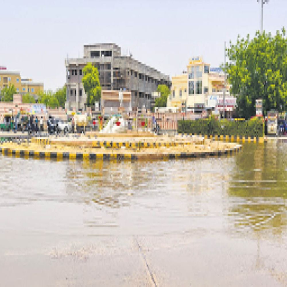 13 एमएम बारिश में ही सिस्टम चोक:  ‘पाताल तोड़’ कुएं सालभर में फेल, न जमीन की प्यास बुझी, न जलजमाव से मिली निजात – Bikaner News