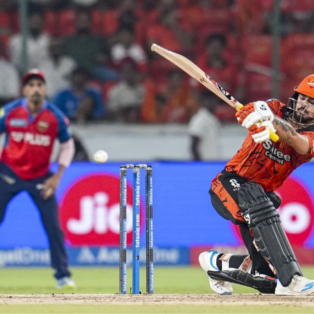 IPL- क्लासन का अर्धशतक:ईशान 55 रन बनाकर आउट, पंजाब के खिलाफ हैदराबाद का स्कोर 204-3