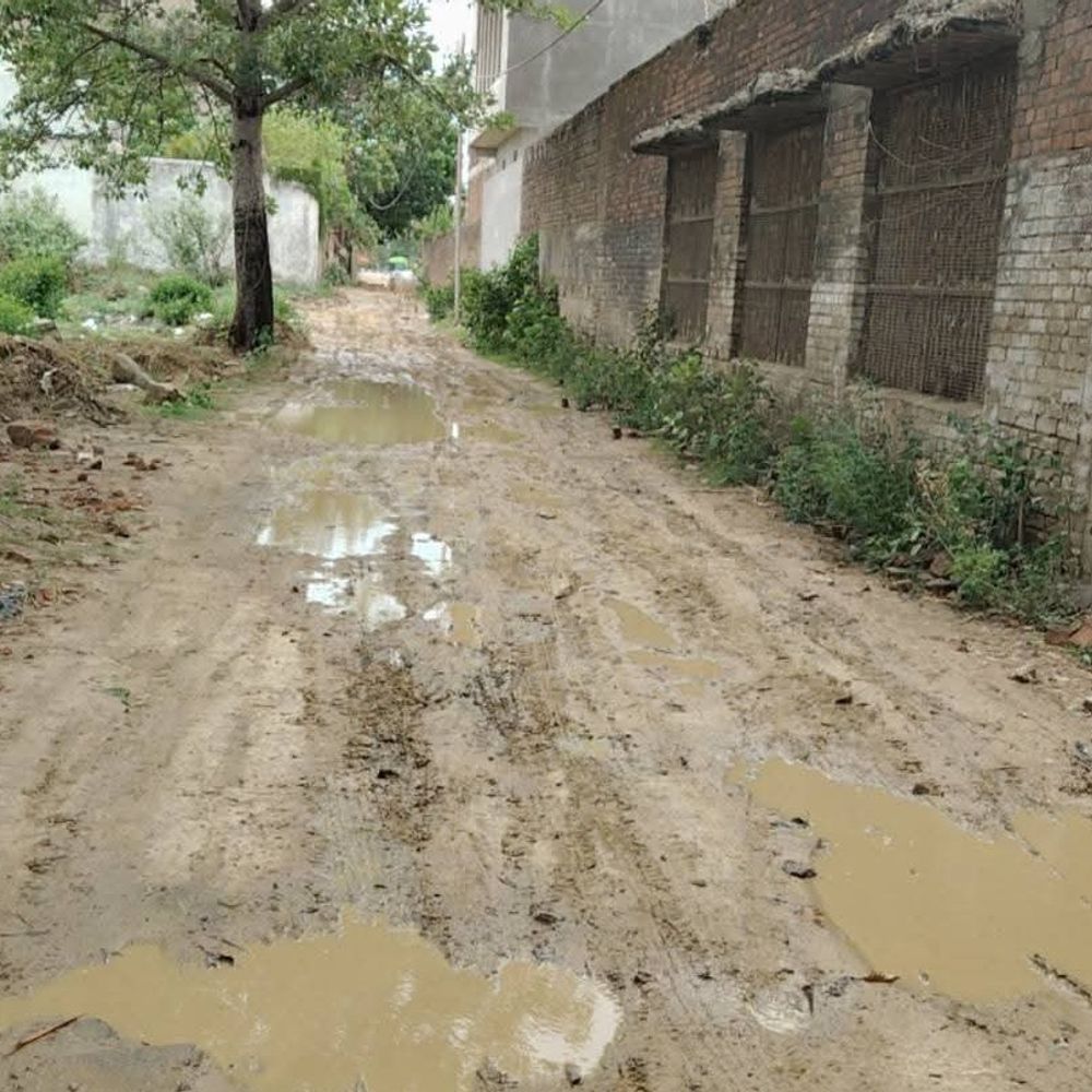 पहली की छात्रा मानवी के वीडियो का असर:डीएम की कार्रवाई के बाद बढ़ी उम्मीद, कई कॉलोनियों के लोगों ने सड़क निर्माण की मांग उठाई