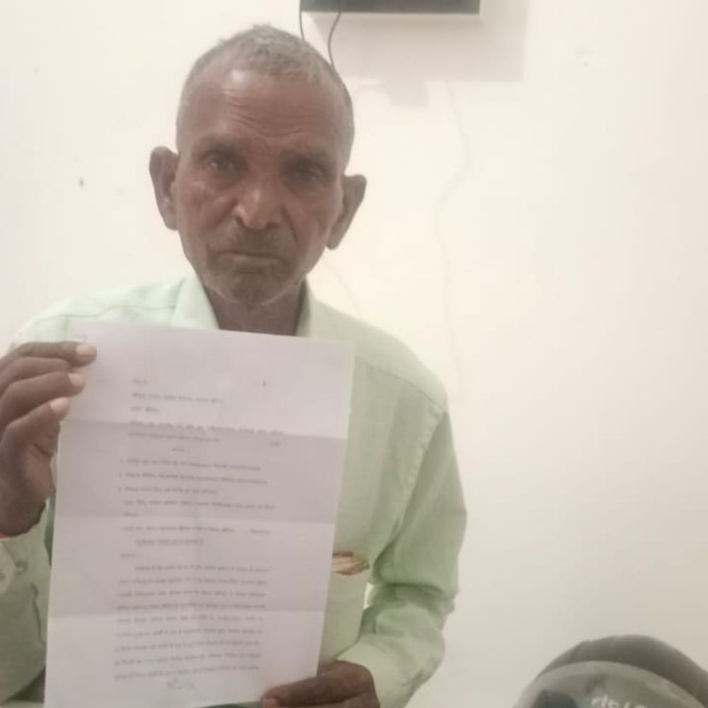 फाइनेंसर पर ट्रैक्टर चोरी करने का आरोप लगाया:कहा- किस्त जमा होने पर भी जबरन ले गए, एसपी से की शिकायत