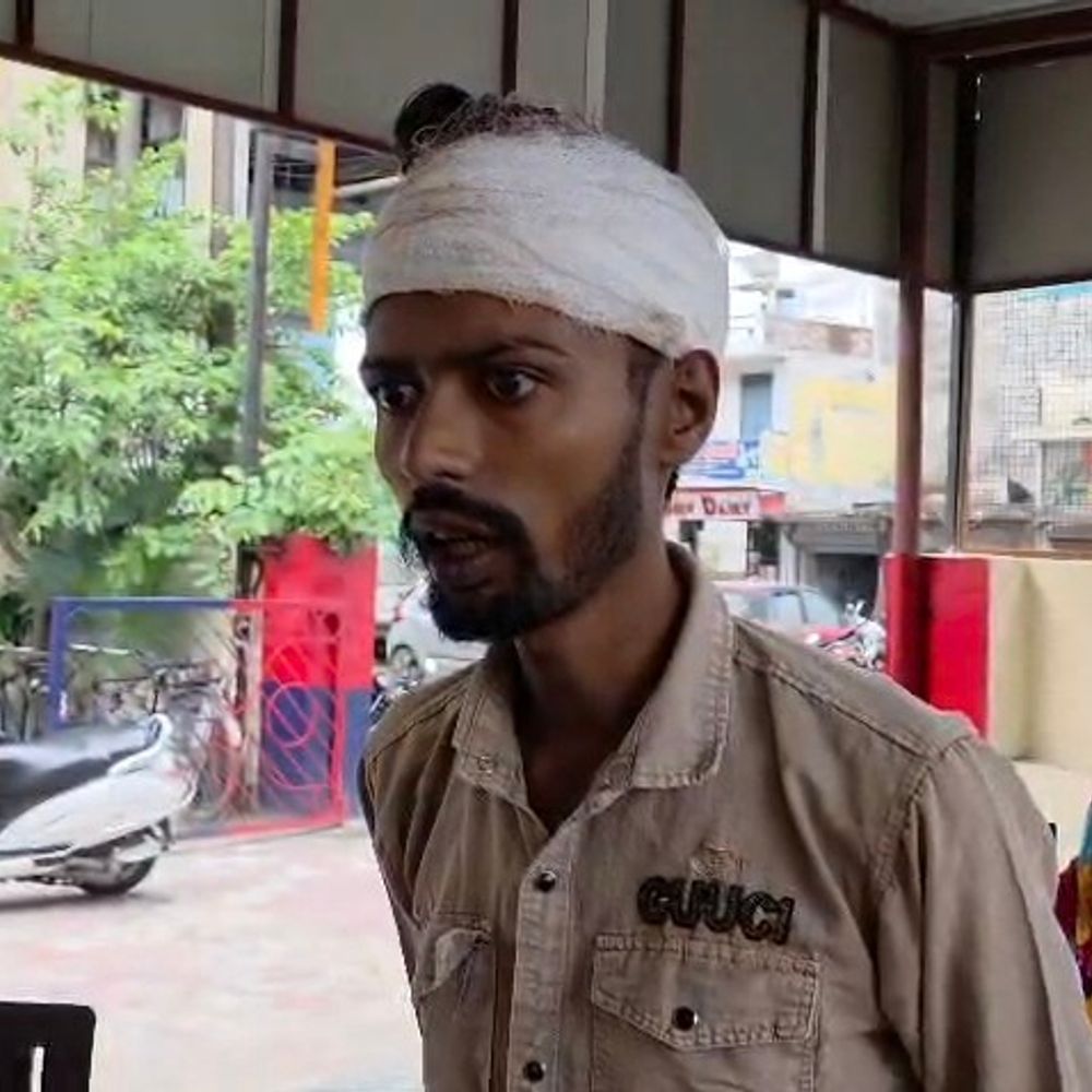 वेल्डिंग मिस्त्री पर जानलेवा हमला:मुजफ्फरनगर में सब्जी लेने निकले युवक का सिर फोड़ा, आरोपी फरार