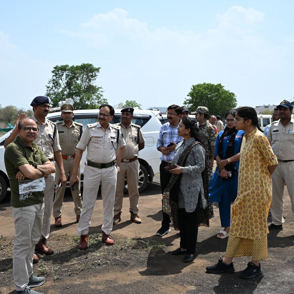 कूनो में 11 मई को दो चीते होंगे रिलीज:मुख्यमंत्री डॉ. मोहन यादव खुले जंगल में छोड़ेंगे, कलेक्टर-एसपी ने किया निरीक्षण