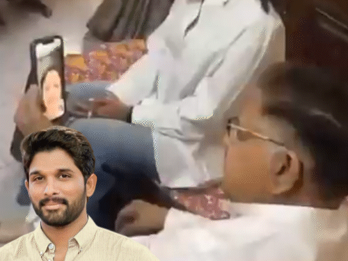 अल्लू अर्जुन की पत्नी पीड़ित परिवार से मिलीं:  पुष्पा 2 के प्रीमियर में भगदड़ में घायल बच्चे के इलाज और पढ़ाई में मदद का भरोसा दिया
