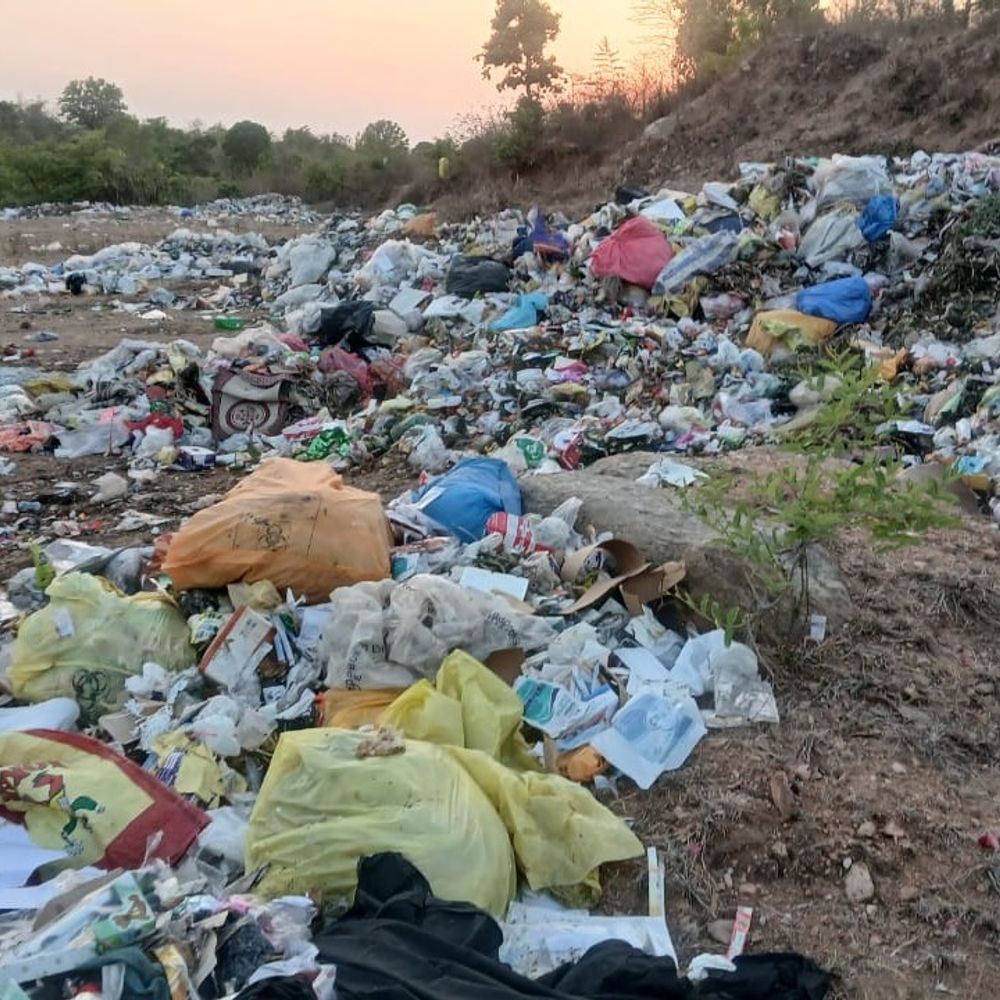 बैतूल के कचरा डंपिंग साइट का विरोध:ग्रामीण बोले-जलस्रोत प्रदूषित होने का खतरा, पहले भी हाईकोर्ट तक जा चुका मामला