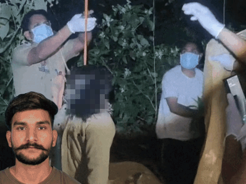 पंजाब- मरने से पहले गर्लफ्रेंड को 17 बार कॉल की:  लव-मैरिज को लेकर झगड़ा, 6 महीने रिलेशन में रहा, पठानकोट के जंगल में पेड़ से लटका – Pathankot News